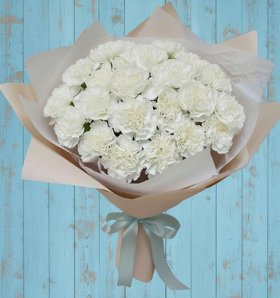 Букет цветов из: Гвоздики в Новокубанске