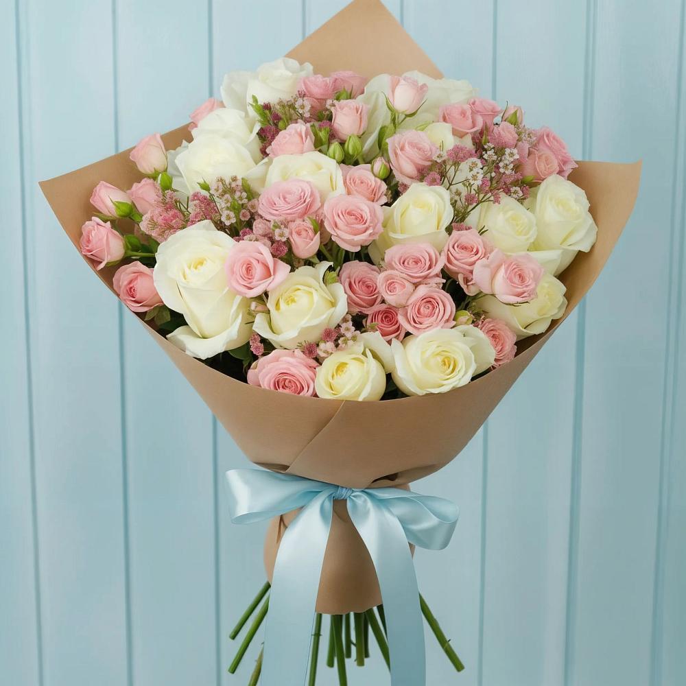 Букет цветов из: Розы в Новокубанске