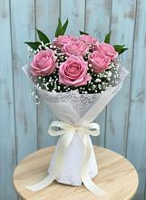 Букет цветов из:  Розы #REPLACE_PRED# Новокубанске
