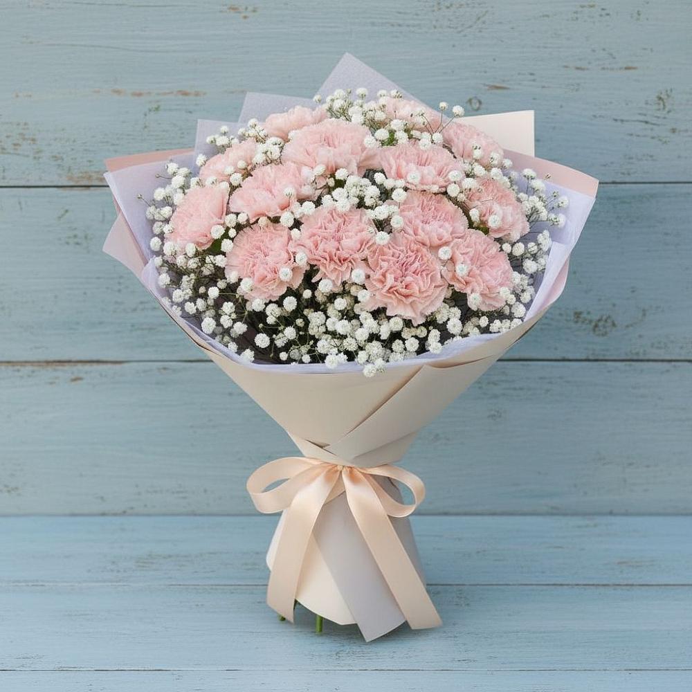 Букет цветов из: Гвоздики в Новокубанске