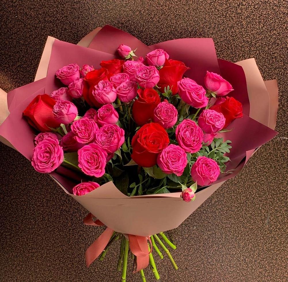 Букет В объятьях нежности в Новокубанске