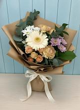 Букет цветов из:  Герберы и Хризантемы в Новокубанске