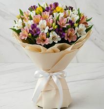 Букет цветов из:  Альстромерии в Новокубанске
