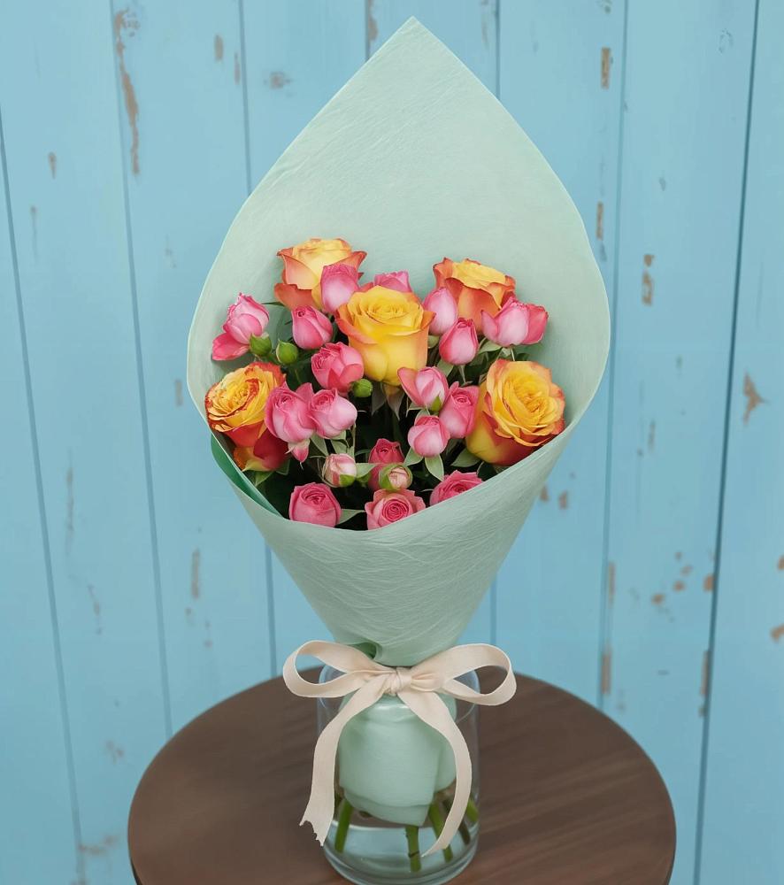 Букет цветов из: Розы в Новокубанске