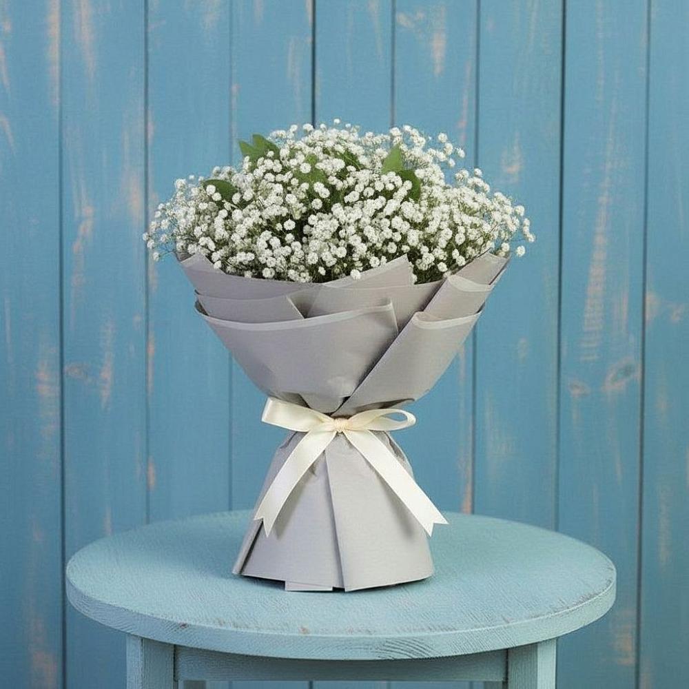 Букет цветов из: Гипсофила в Новокубанске