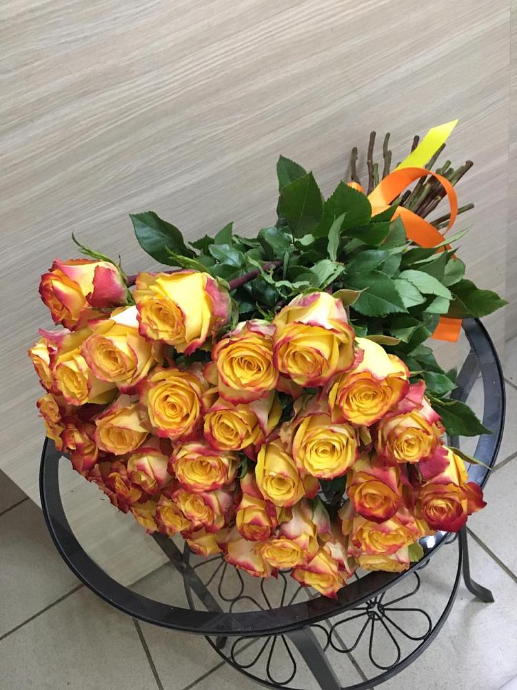 Букет Желтые розы в Новокубанске