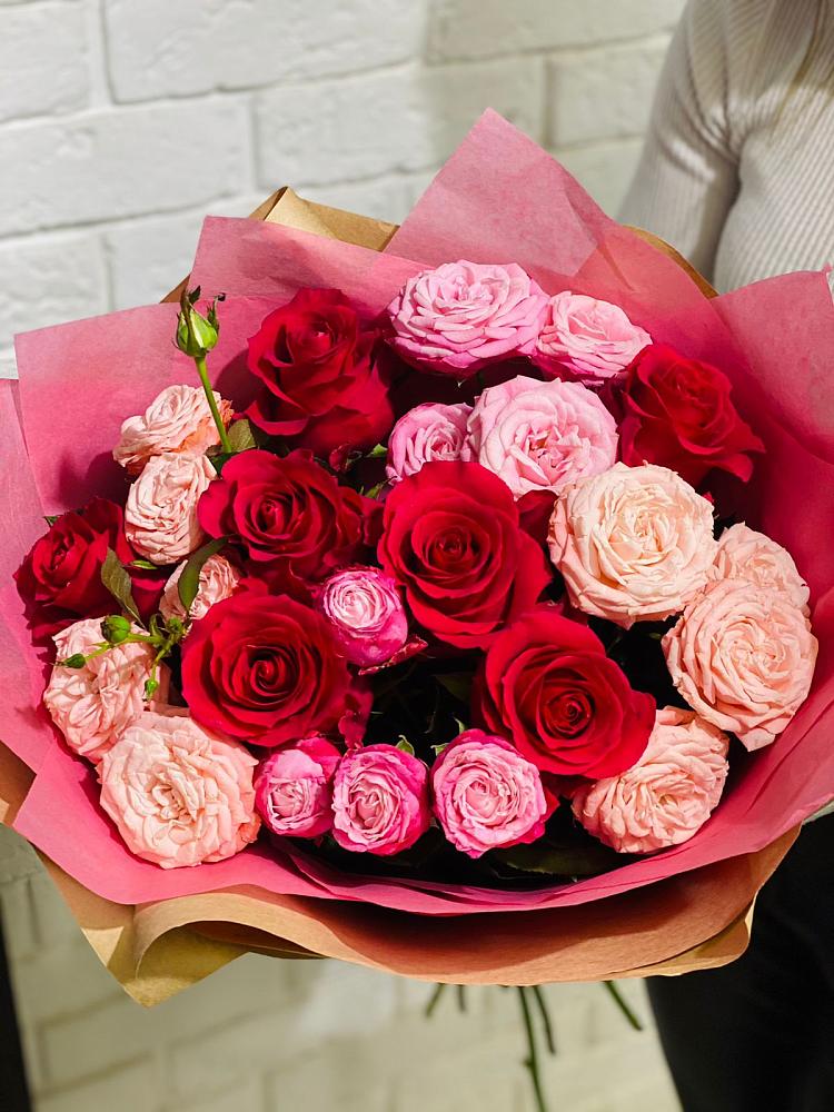 Букет цветов из: Розы в Новокубанске