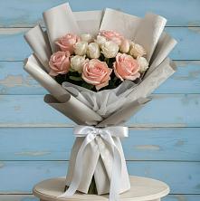 Букет цветов из:  Розы в Новокубанске