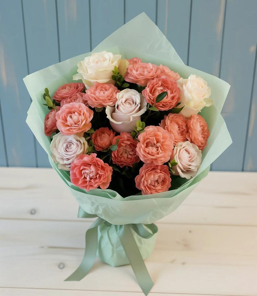 Букет цветов из: Розы в Новокубанске