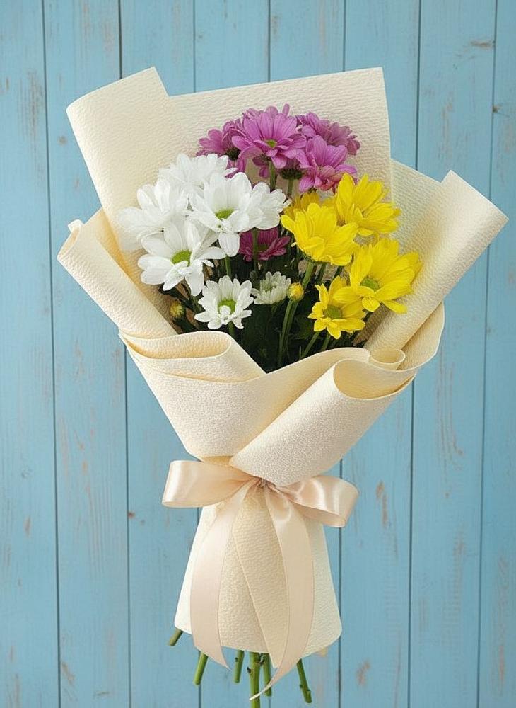 Букет цветов из: Хризантемы в Новокубанске