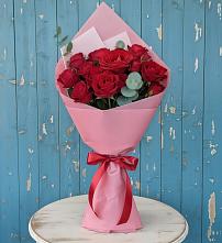 Букет цветов из:  Розы в Новокубанске