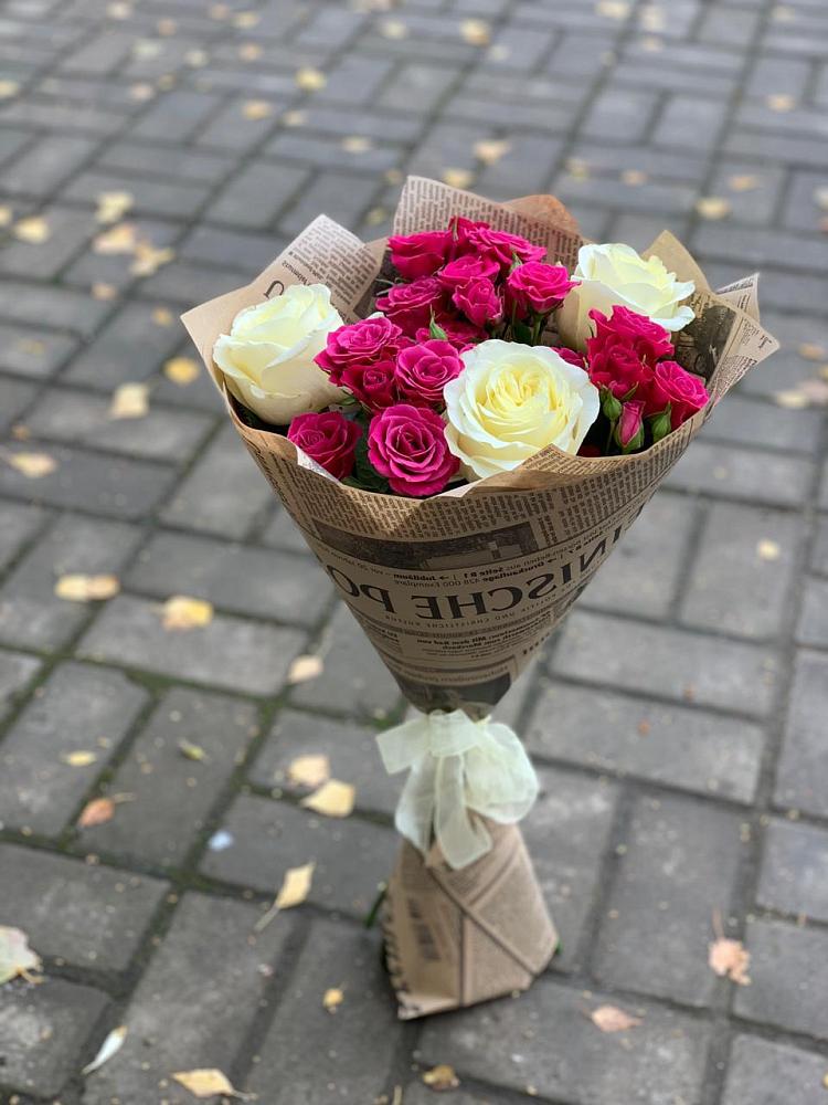 Букет цветов из: Розы в Новокубанске