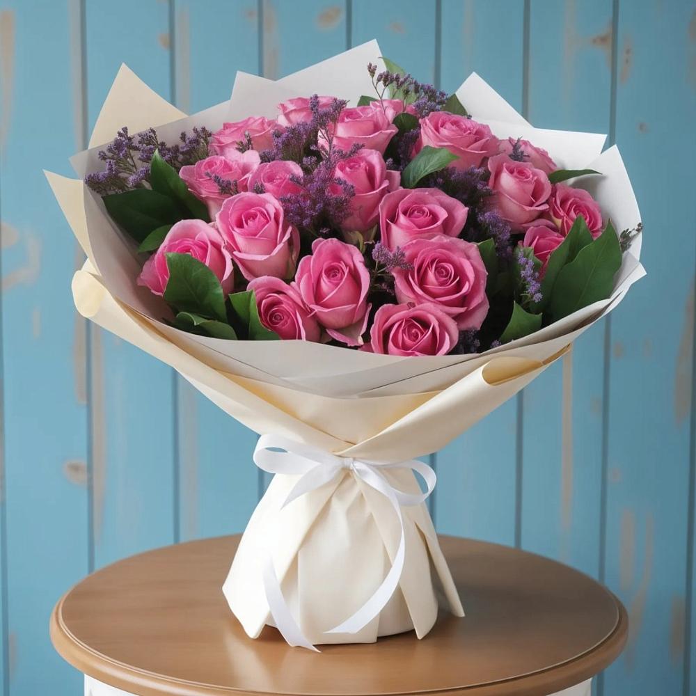 Букет цветов из: Розы в Новокубанске