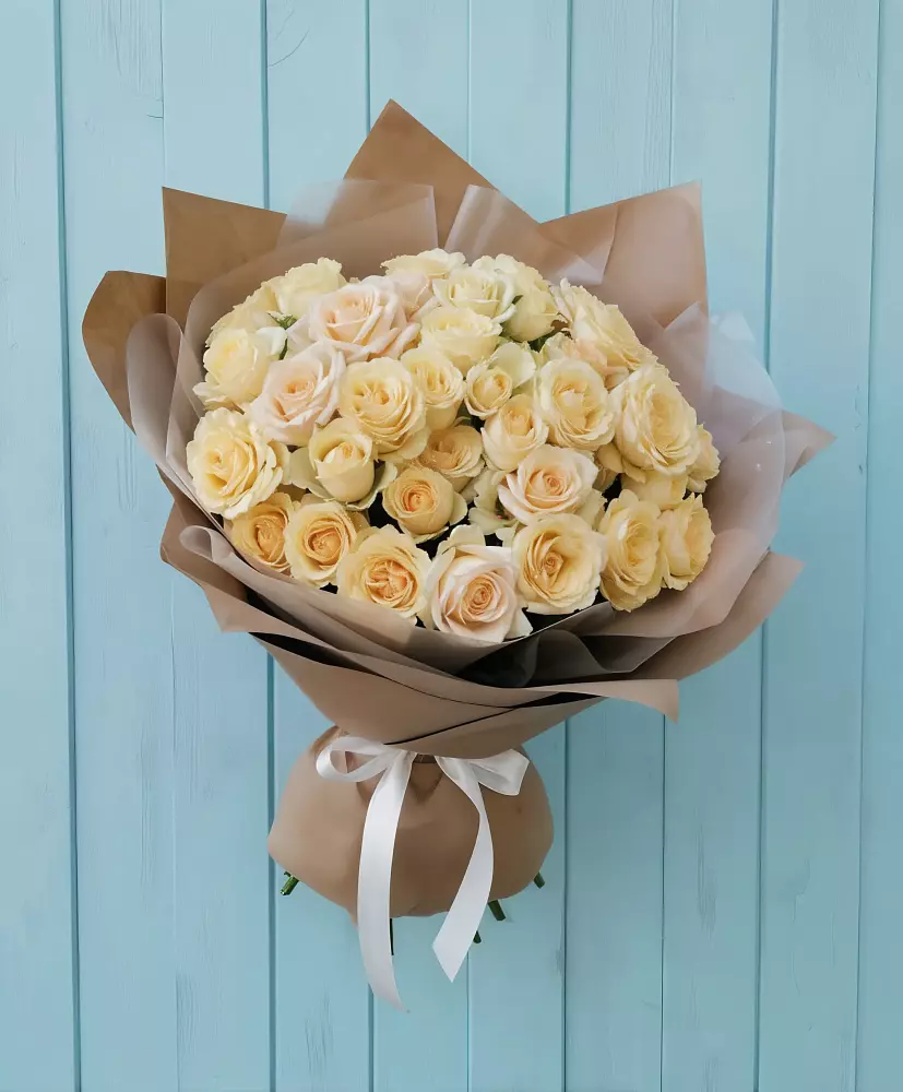 Букет Кремовое облако в Новокубанске