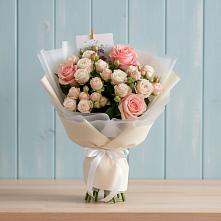 Букет цветов из:  Розы #REPLACE_PRED# Новокубанске