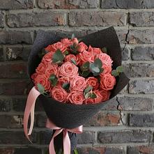 Букет цветов из:  Розы #REPLACE_PRED# Новокубанске