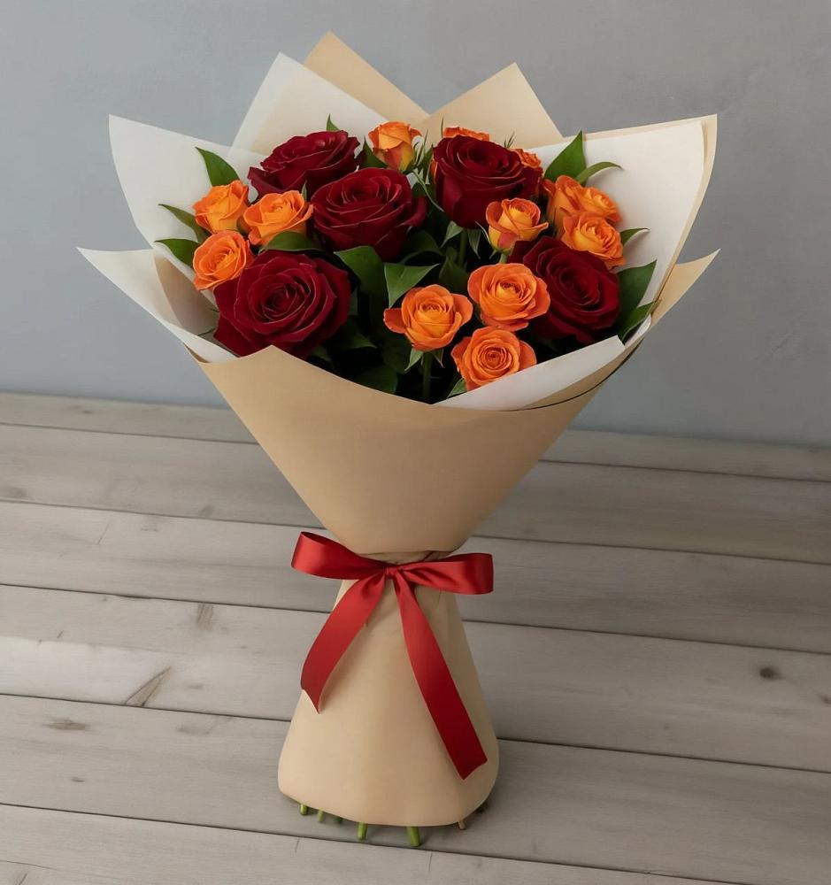 Букет Любовь и восторг в Новокубанске